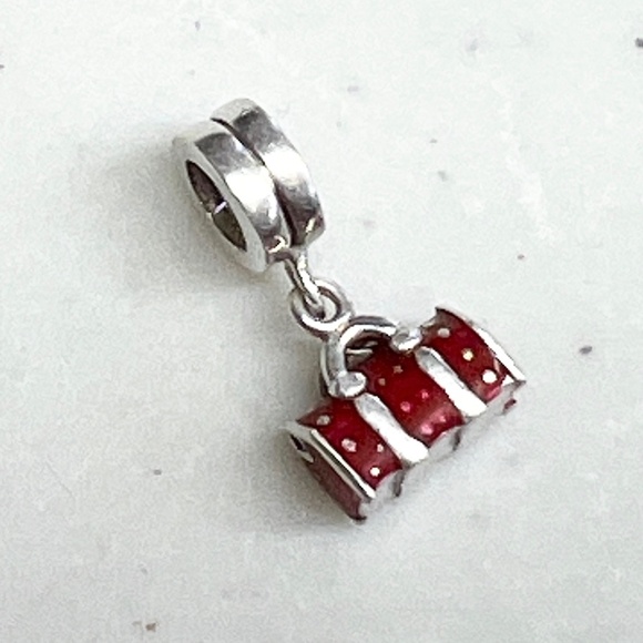 Vintage 925 Sterling Silver Pandora Style Bracelet Charms - Picture 3 of 10